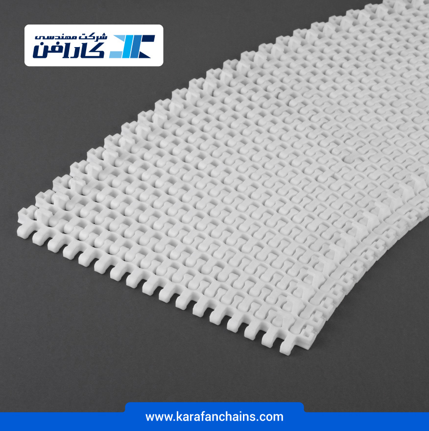 تسمه مدولار چرخشی ( اسپیرال ) گام 1 اینچ قلابدار در کارافن
